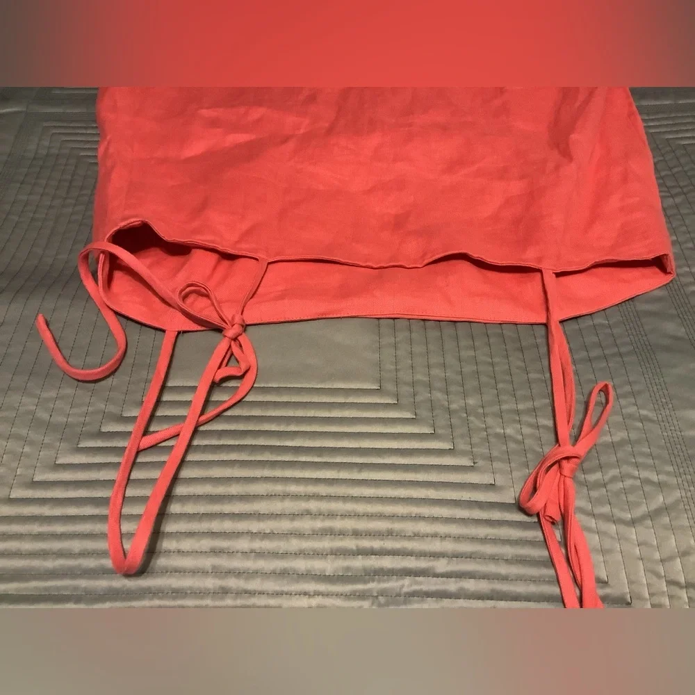 Reformation Aubree linen Mini Dress Size M - Picture 5 of 10